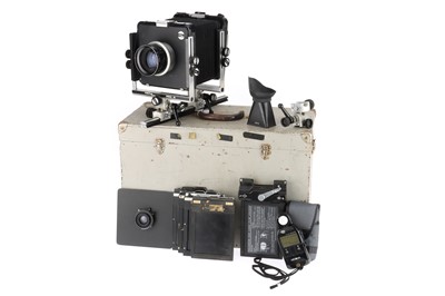 Lot 183 - An Arca Swiss Pro III 4 x 5 Monorail Camera Outfit