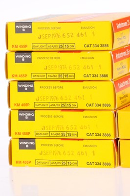Lot 386 - Seven Rolls of Expired Kodak 16mm Motion Picture Camera Film