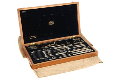 Lot 98 - An Extensive Set of Drawing Instruments