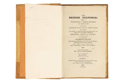 Lot 1245 - Lillie, Charles, The British Perfumer