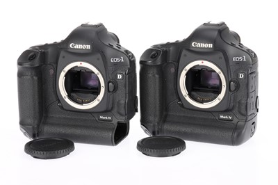 Lot 115 - Two Canon EOS 1D Mk IV Digital SLR Camera Bodies
