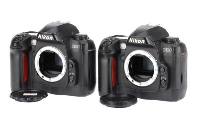Lot 39 - Two Nikon D100 Digital SLR Camera Bodies