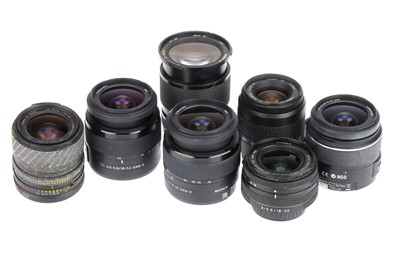 Lot 236 - A Mixed Selection of Camera Lenses