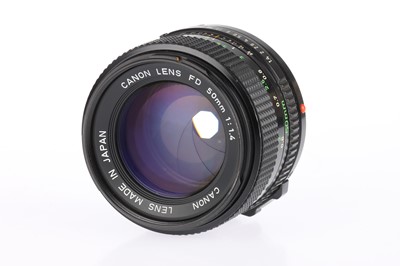 Lot 238 - A Canon FDn f/1.4 50mm Lens