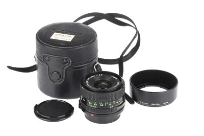 Lot 239 - A Canon FDn f/2.8 35mm Lens