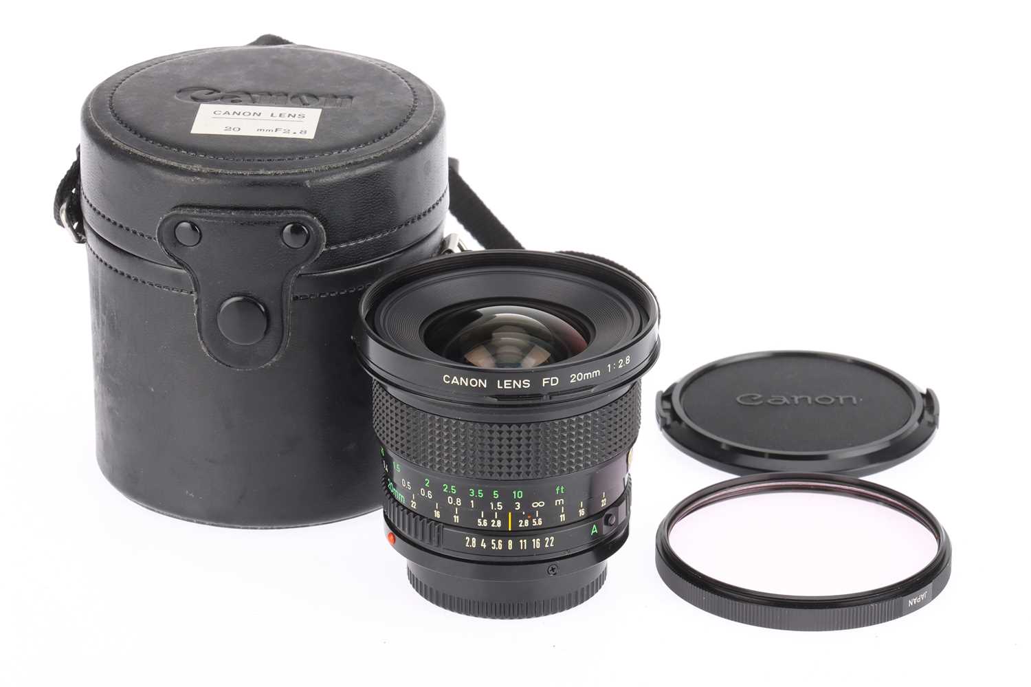 Lot 253 A Canon FDn f/2.8 20mm Lens