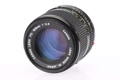 Lot 254 - A Canon FDn f/2.8 100mm Lens