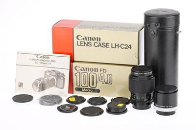 Lot 247 - A Canon FDn Macro f/4 10mm Lens