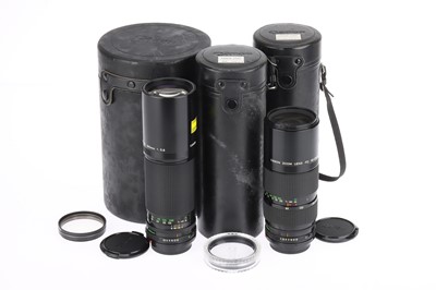 Lot 257 - Two Canon FDn Telephoto Lenses