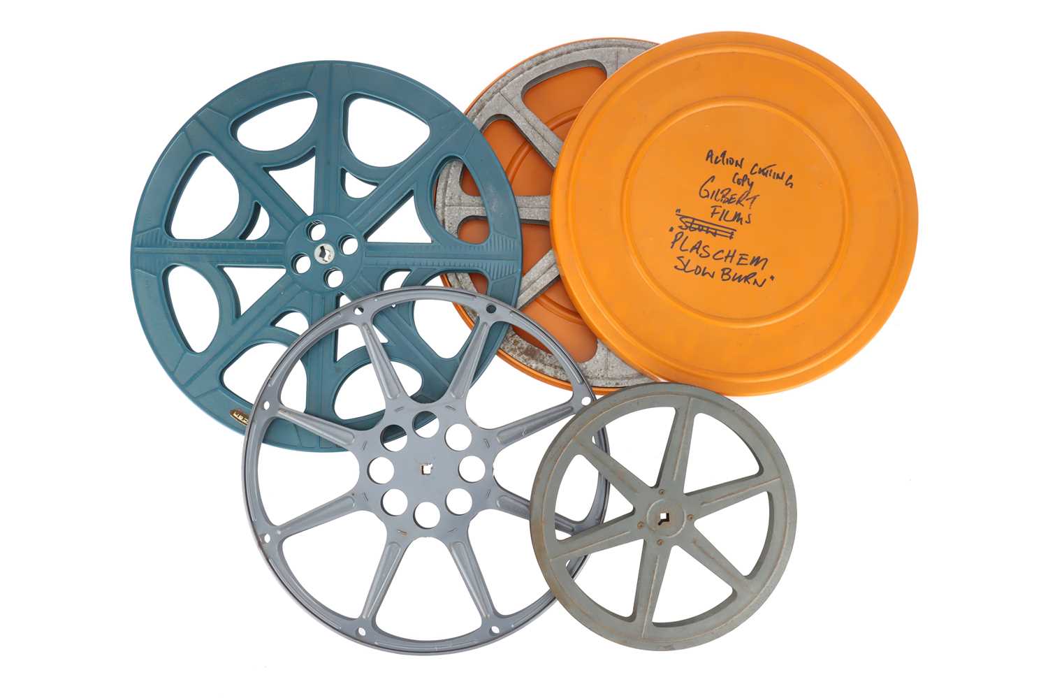 Lot 1058 - A Selection of 16mm Motion Picture Film Spools