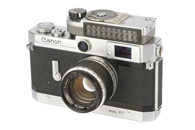Lot 107 - A Canon Model VI-T Rangefinder Camera