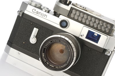 Lot 107 - A Canon Model VI-T Rangefinder Camera
