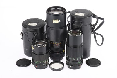 Lot 260 - Two Canon FDn Prime Lenses