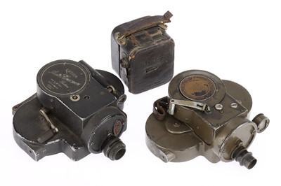 Lot 294 - Two 16mm and a 9.5mm Motion Picture Cine Film Cameras