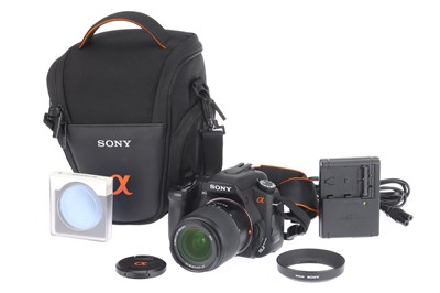 Lot 215 - A Sony Alpha 300 Digital SLR Camera