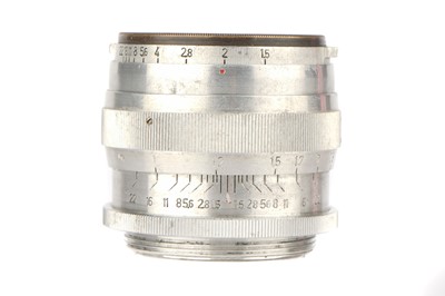 Lot 108 - A Carl Zeiss Jena Sonnar T f/1.5 50mm Lens