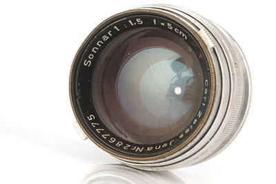 Lot 108 - A Carl Zeiss Jena Sonnar T f/1.5 50mm Lens