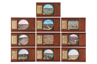 Lot 437 - 10 Hand-Coloured Magic Lantern Slides of South Africa