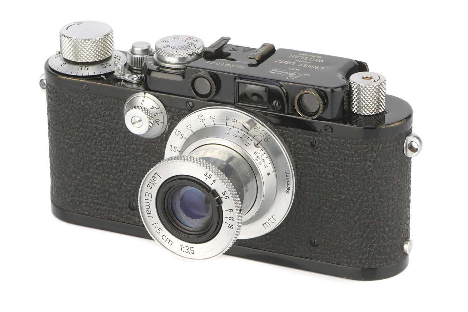 Lot 11 - A Leica IIIf Rangefinder Camera