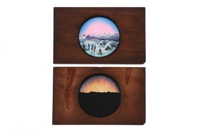 Lot 255 - A Rare set of Dissolving Aurora Borealis’ Magic Lantern Slides