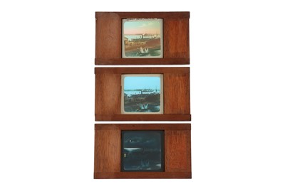 Lot 238 - Set of Dissolving Magic Lantern Slides of Liverpool Landing Stage