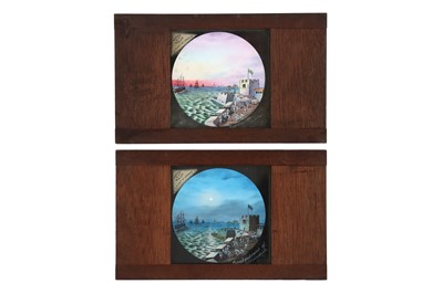 Lot 241 - Bombardment of Alexandria, Dissolving Magic Lantern Set