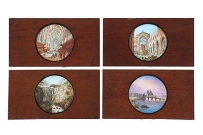 Lot 242 - Finely Painted Magic Lantern Slides