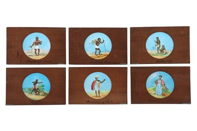 Lot 443 - Collection of 19th Century Ethnographic magic Lantern Slides