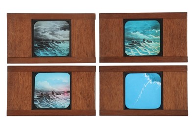 Lot 245 - Dissolving Magic Lantern Slides of a Steamer
