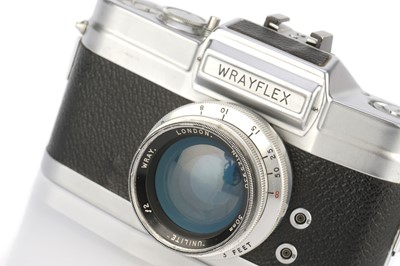 Lot 114 - A Wray Wrayflex Ia Camera
