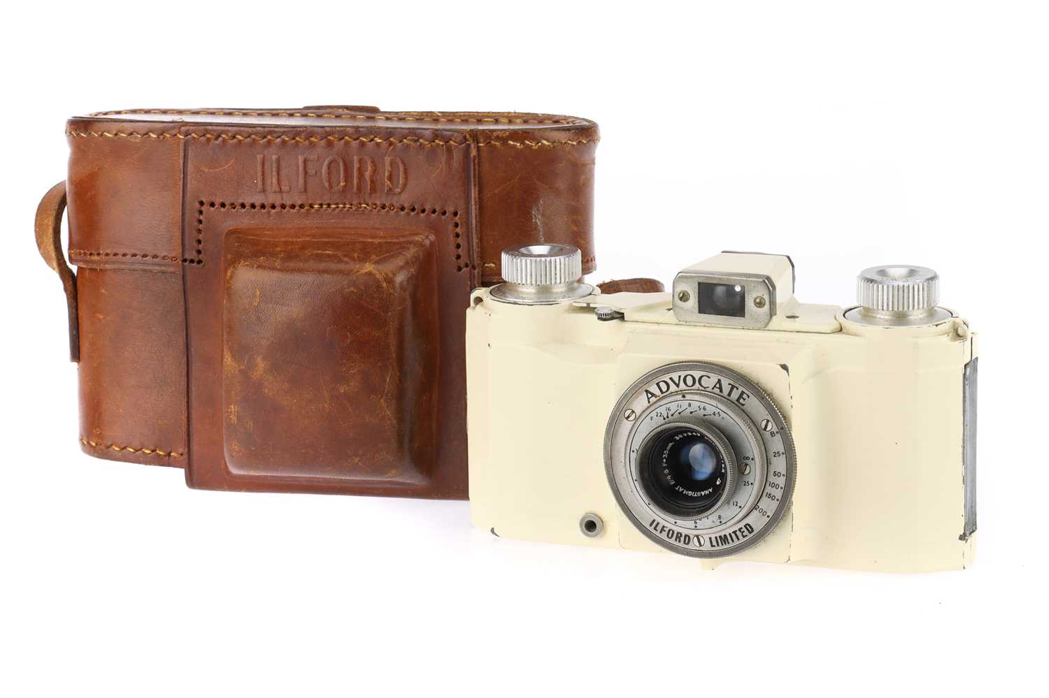 Lot 49 - An Illford Advocate 35mm Viewfinder Camera,