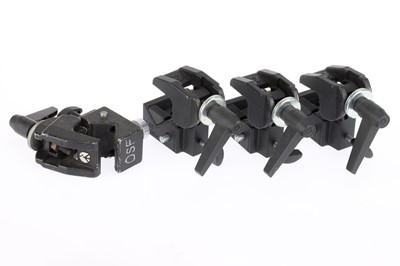 Lot 358 - A Selection of Four Manfrotto Art 035 Studio Clamps