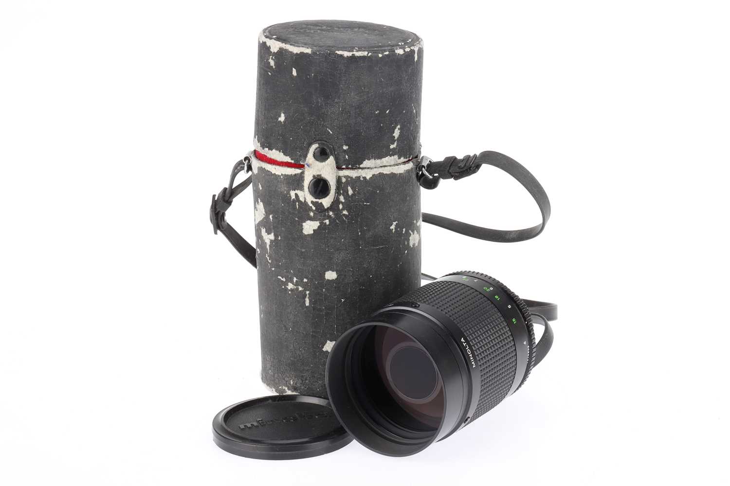 Lot 233 - A Minolta RF 500mm f/8 Catadioptric Telephoto Camera Lens