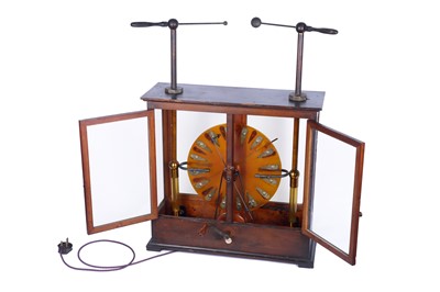 Lot 1163 - A Good 12" Victorian Wimshurst Machine