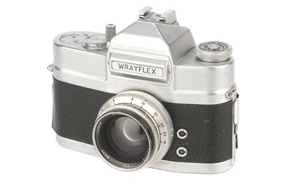 Lot 117 - A Wray Wrayflex II Camera
