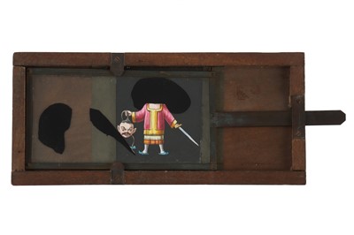 Lot 303 - Lantern Slide of A Chinaman With Sword