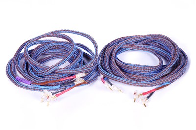 Lot 486 - A Pair of Russ Andrews Kimber Kable Crystal-24 Speaker Cable