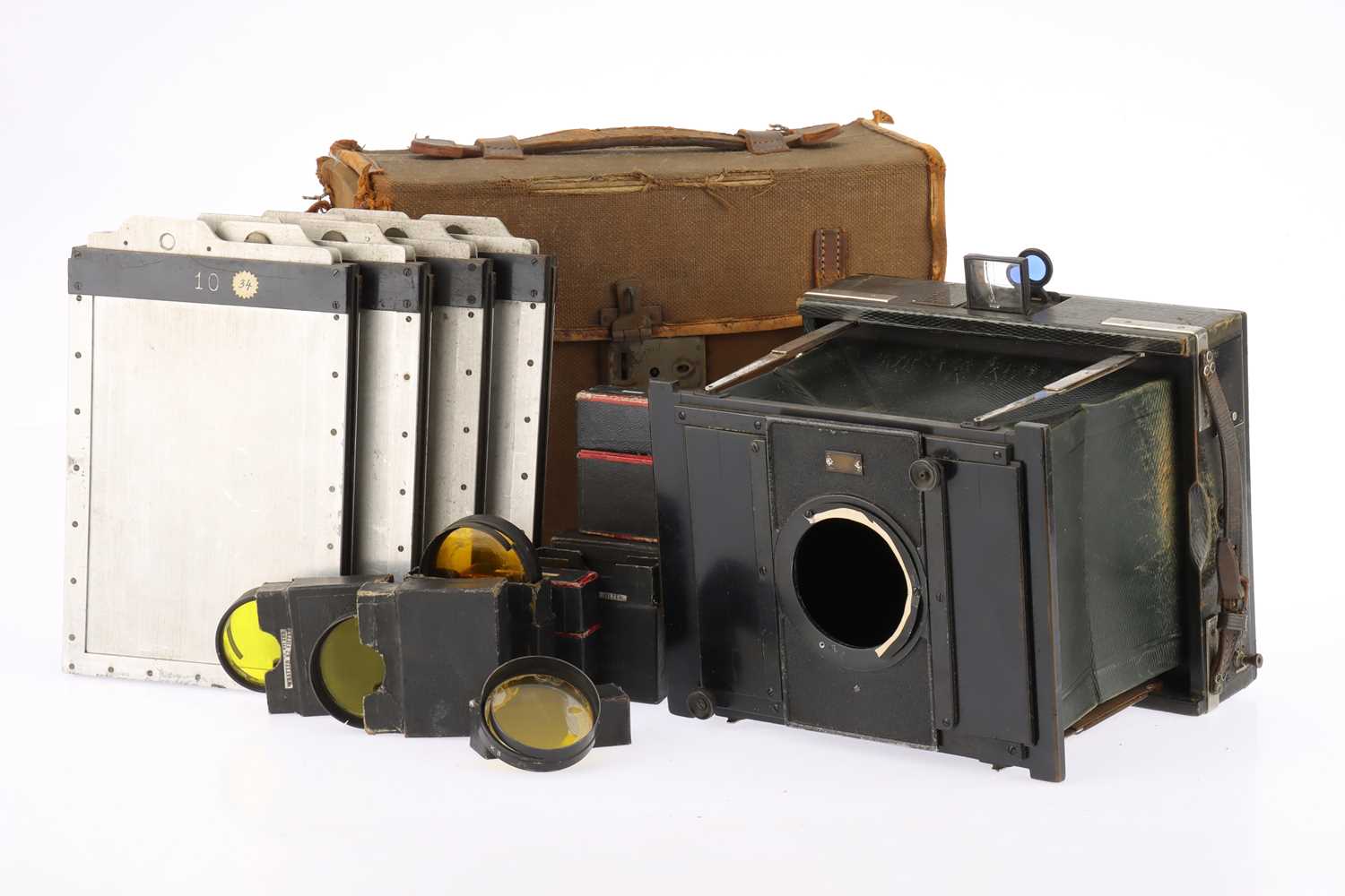 Struts Camera Lot 179 - A Goerz Anschutz Deluxe Folding Strut Camera,