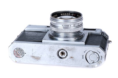 Lot 161 - "Nick Hedges" Nikon S2 Rangefinder Camera
