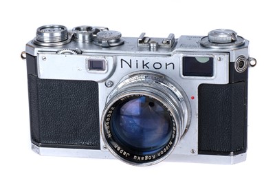 Lot 161 - "Nick Hedges" Nikon S2 Rangefinder Camera