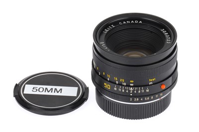 Lot 16 - A Leitz Summicron-R f/2 50mm Lens