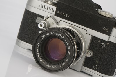 Lot 127 - A Pignons Alpa 9d SLR Camera
