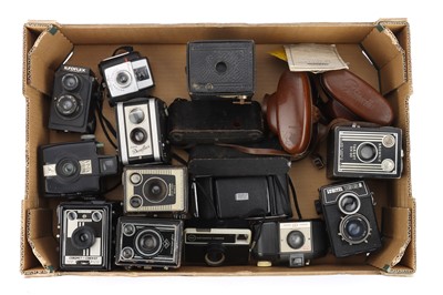 Lot 198 - A Mixed Selection of Kodak and Various Other Cameras