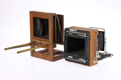 Lot 177 - A Graflex and a Lancaster Large Format View Cameras