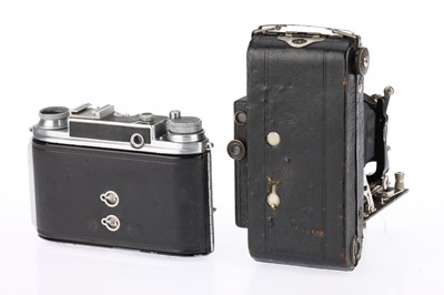 Lot 159 - Two Medium Format Folding Rangefinder Cameras