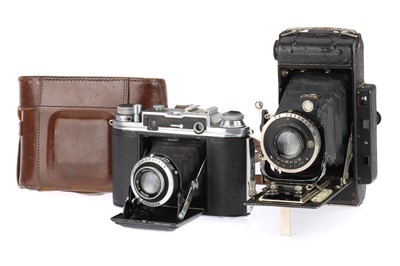 Lot 159 - Two Medium Format Folding Rangefinder Cameras