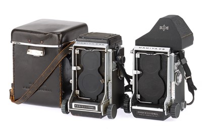 Lot 154 - Two Mamiya C Medium Format TLR Bodies