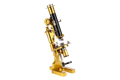 Lot 111 - A Fuess Petrological Microscope