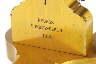 Lot 111 - A Fuess Petrological Microscope