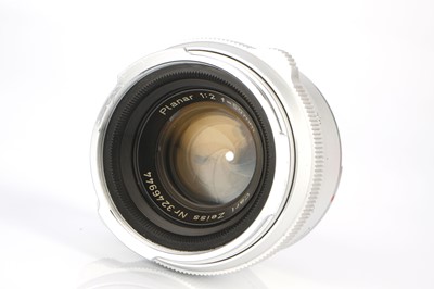 Lot 131 - A Carl Zeiss Planar f/2 50mm Prototype(?) Lens